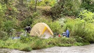 Encampment Cleanup Cobourg Creek September 25 2024 [upl. by Weissberg805]