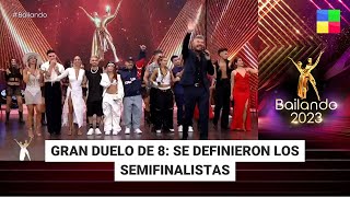 GRAN DUELO DE 8 se definieron las SEMIFINALES  Bailando2023  Programa completo 24012024 [upl. by Norvan590]