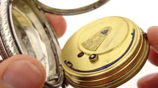 Antique Fusee Pocket Watch [upl. by Intyrb]