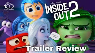 Inside Out 2  Official Trailer Review [upl. by Ardnahcal]