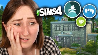 i tried building with the WEIRDEST sims packs [upl. by Sholes]