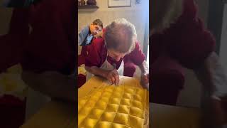 Some real ravioli skills from piattitipici food ravioli pasta cooking [upl. by Iow]