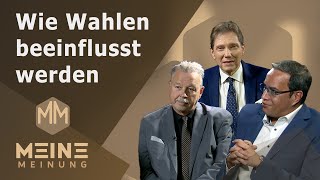 MEINE MEINUNG Wie Wahlen beeinflusst werden [upl. by Aivirt]