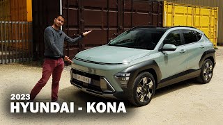 Nouveau HYUNDAI KONA 2023  Hybride ou Electrique [upl. by Assyram]