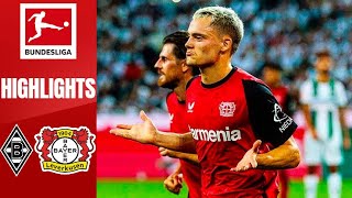 Borussia Mgladbach  Bayer Leverkusen 23 Highlights Bundesliga 202425 [upl. by Morez]