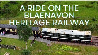 Blaenavon Heritage Railway A ride on the the train [upl. by Odey]