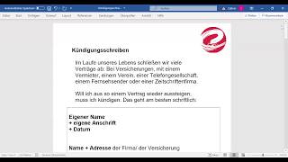 Kündigung schreiben  Leicht erklärt  Deutsch lernen  Online Deutschkurs  EloquaMUC Deutschschule [upl. by Ennaeerb13]