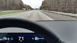 Fisker Ocean Highway Passing Power 😎 [upl. by Iaras472]