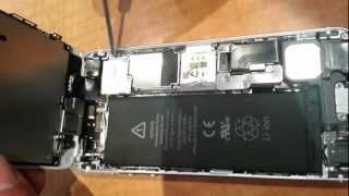 how to open iphone 5 [upl. by Rustin174]