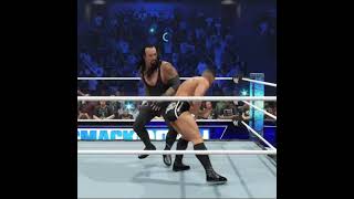 WWE 2K24 The Undertaker Hits Chokeslam And Hells Gate To Gunther [upl. by Anissej694]