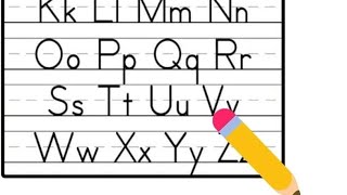 how to write Capital letter AZ reading A4 apple [upl. by Schweitzer]