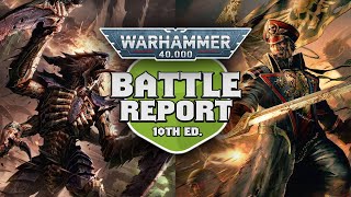 Astra Militarum vs Tyranids Warhammer 40k Battle Report Ep 33 [upl. by Odarbil]