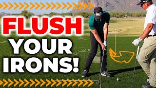 Flush Your Irons WITH THIS Easy Golf Impact Drill [upl. by Zinah275]