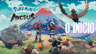 Pokemon Legends Arceus  O Início no Nintendo Switch Gameplay PTBR Português [upl. by Brianna]