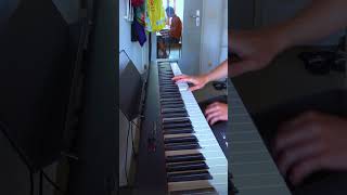 omori  final duet but solo 🥲  part 1 piano practicing [upl. by Hatokad693]