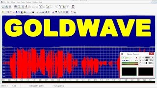 How to Use Goldwave Sound Recording and Editing 12 [upl. by Wendin]