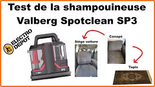 Shampouineuse Valberg SpotClean [upl. by Carlton]