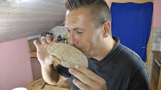 Basisches Brot backen Basenbrot lecker und gesund Vollkornbrot selber machen SUPER BEKÖMMLICH [upl. by Egidio]