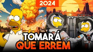 PREVISÃO DOS SIMPSONS PARA 2024 [upl. by Araek]