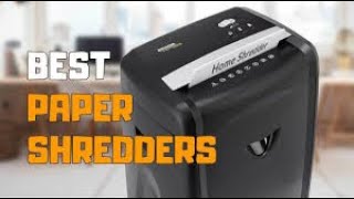 ✅TOP 5 Best Paper Shredders [upl. by Assirat35]