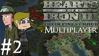 Hearts of Iron 3  Multiplayer  The Pact of Steel  Part 2 [upl. by Oran]