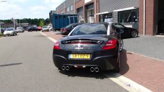 Peugeot RCZ sound duplex exhaust uitlaat sportuitlaat by MAXIPERFORMANCE NL [upl. by Tavia]