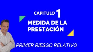 PRIMER RIESGO RELATIVO CAP 1 [upl. by Ennayk]