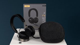 Jabra Evolve2 75 Draadloze Headset Productbespreking [upl. by Odnama]