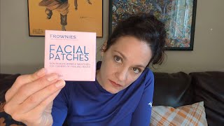 How to Apply Frownies Facial Patches Corners of the Eyes and Mouth [upl. by Sherill]