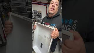 NAVIEN ERROR CODE E 001 hvactechnician heatexchanger hvac [upl. by Aicilet]