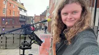 English Busker Street Music in Saffron Walden [upl. by Armillas]