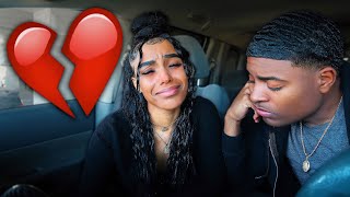 BREAK UP PRANK ON GIRLFRIEND SHE CRIED [upl. by Sheepshanks585]