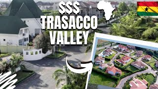 The Real Trasacco Valley Estates  Rich Neighborhoods In Accra  Ghana Africa quartier résidentiel [upl. by Mattie]