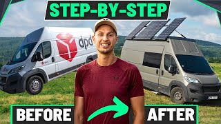 Full Van Conversion Explained Start to Finish  Sophisticated DIY [upl. by Luhey680]