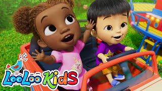 🔠ABC SONG  Vehicle Song  The Best Kids Songs Children Music and Nursery Rhymes with LooLoo Kids [upl. by Mor]