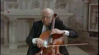 Rostropovich Plays Bach 5iv Sarabande [upl. by Ahsiuqal]