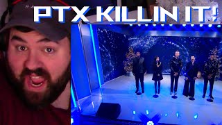 Singer reaction to PENTATONIX  MARY DID YOU KNOW LIVE ON GMA [upl. by Rehprotsirhc]