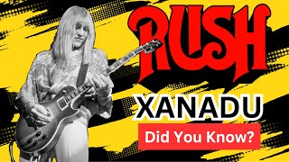 RUSH  Xanadu  Did You Know [upl. by Dnaletak]