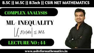 ML inequality  complex integration  contour integration  contour integral [upl. by Zosima]