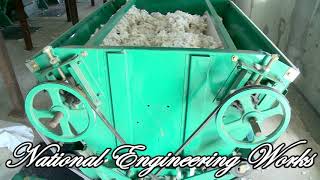 Cotton Ginning Process at National Engineering works [upl. by Hamal538]