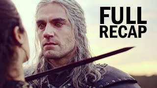 FULL RECAP  The Witcher Season 1 and 2 Explained [upl. by Neitsirhc756]