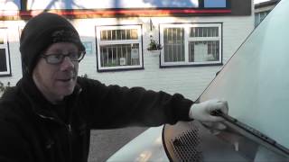 How to Free Up a Frozen Wiper Blade [upl. by Attener584]