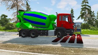 Live Mix Trucks Bollard Crash shorts beamngdrive live gaming viral trending livestream [upl. by Auqeenahs775]