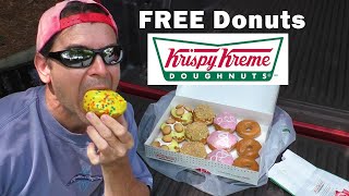 FREE Krispy Kreme Donuts by Day Trading the Stock Market DNUT [upl. by Frazer]