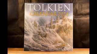 Hobbit News Tolkien Calendar 2024 Unboxing [upl. by Benjy]