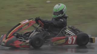 Hooton Park Karting Indi Junior Rotax 2024 Final [upl. by Arenat380]