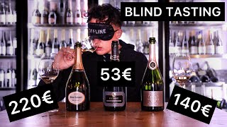 Blind Champagne Tasting  Cheap vs Expensive [upl. by Yremrej486]