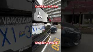 Installation Dash Cam WOLFBOX G840S automobile ремонт обзор [upl. by Ez]