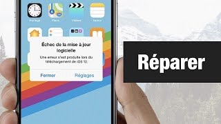 Une erreur est survenue lors de l’installation de iOS 12  Voici la solution [upl. by Ahsenad]