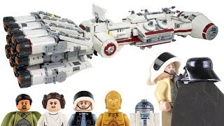 LEGO Star Wars 75244 Tantive IV Speed Build amp Review [upl. by Philoo608]